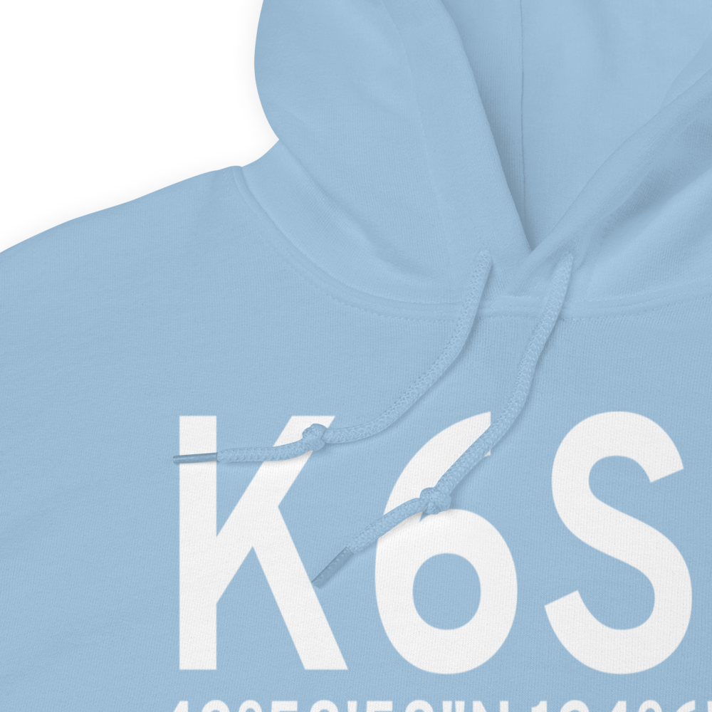 Florence Municipal Airport (K6S2) ICAO Hoodie Sweatshirt 