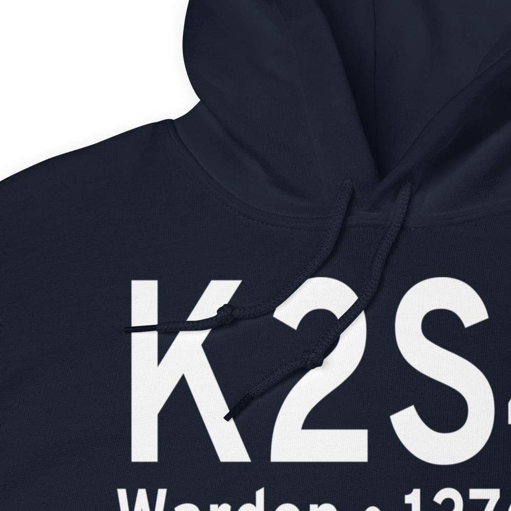 Warden Airport (K2S4) ICAO Hoodie Sweatshirt 