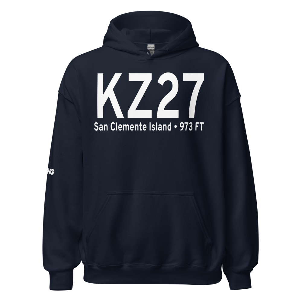Pyramid Head Helipad (KZ27) ICAO Hoodie Sweatshirt 
