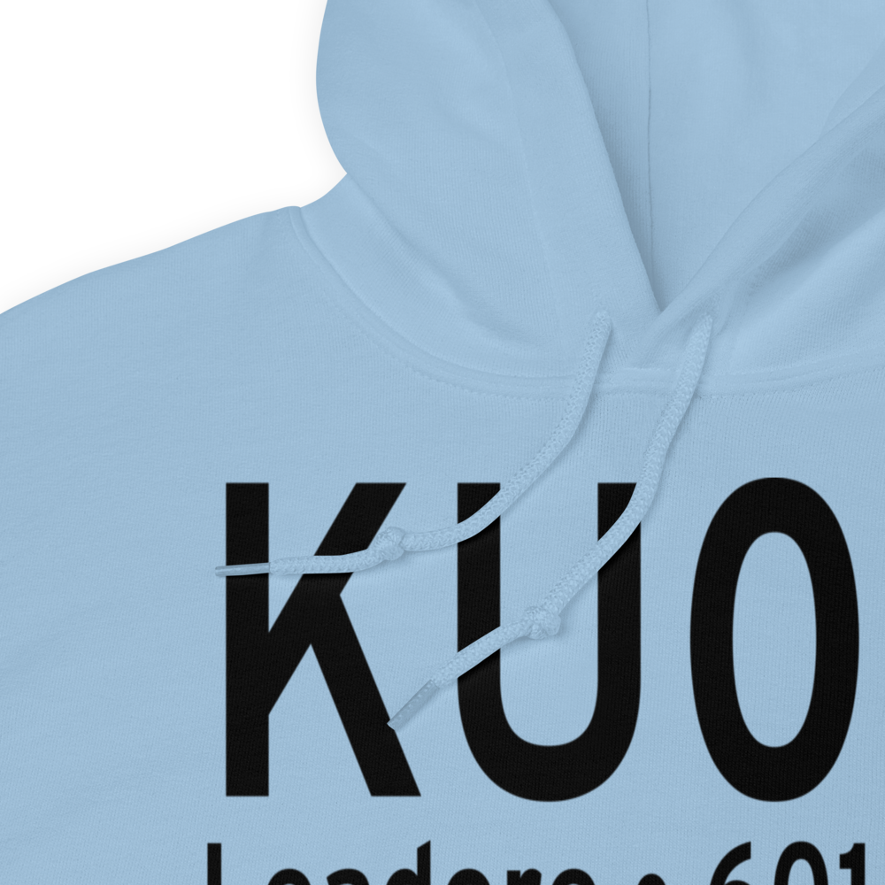 Leadore Airport (KU00) ICAO Hoodie Sweatshirt 
