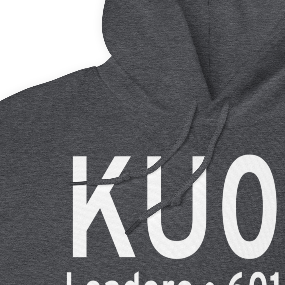 Leadore Airport (KU00) ICAO Hoodie Sweatshirt 