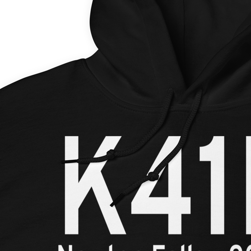 Braceville Airport (K41N) ICAO Hoodie Sweatshirt 