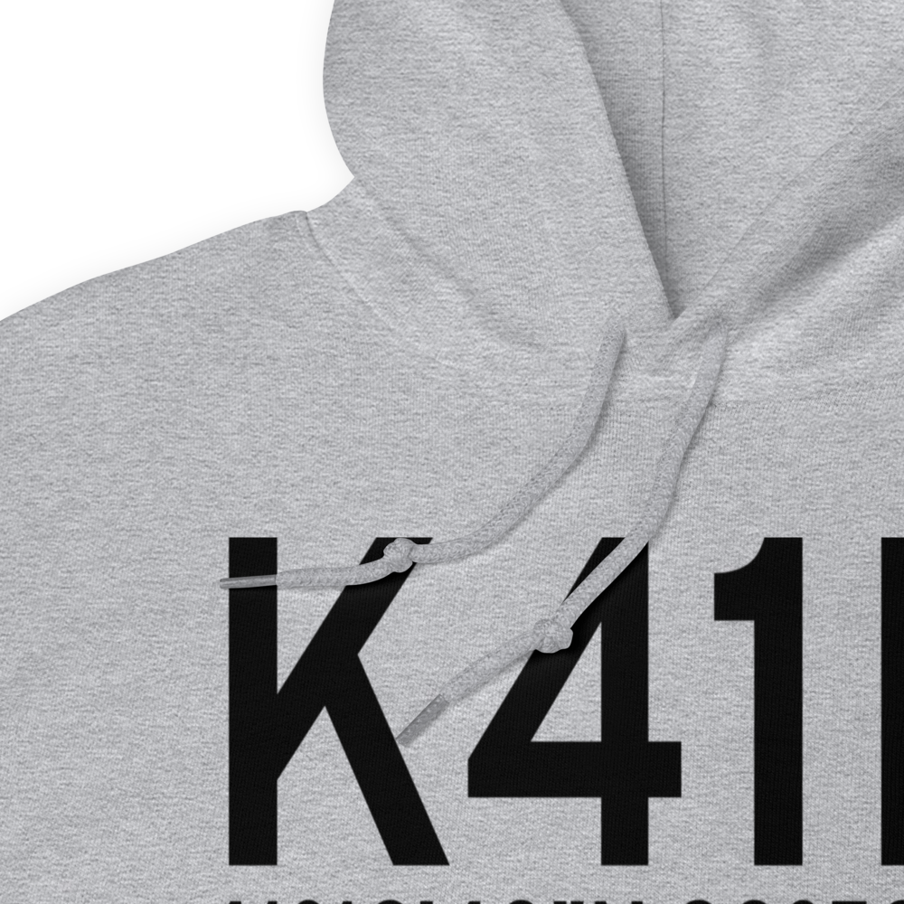 Braceville Airport (K41N) ICAO Hoodie Sweatshirt 