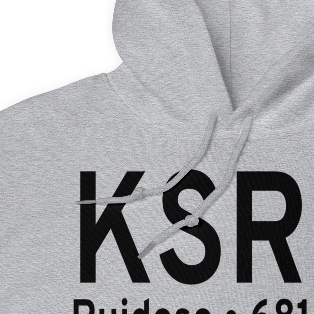 Sierra Blanca Regional Airport (KSRR) ICAO Hoodie Sweatshirt 