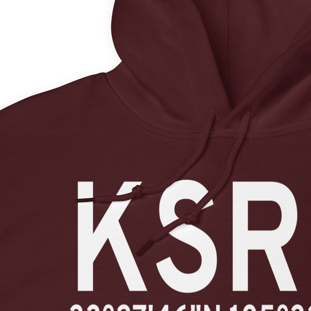 Sierra Blanca Regional Airport (KSRR) ICAO Hoodie Sweatshirt 