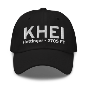 Hettinger Municipal Airport (KHEI) ICAO Hat