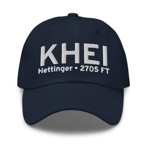 Hettinger Municipal Airport (KHEI) ICAO Hat