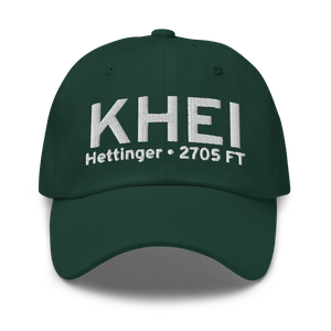 Hettinger Municipal Airport (KHEI) ICAO Hat