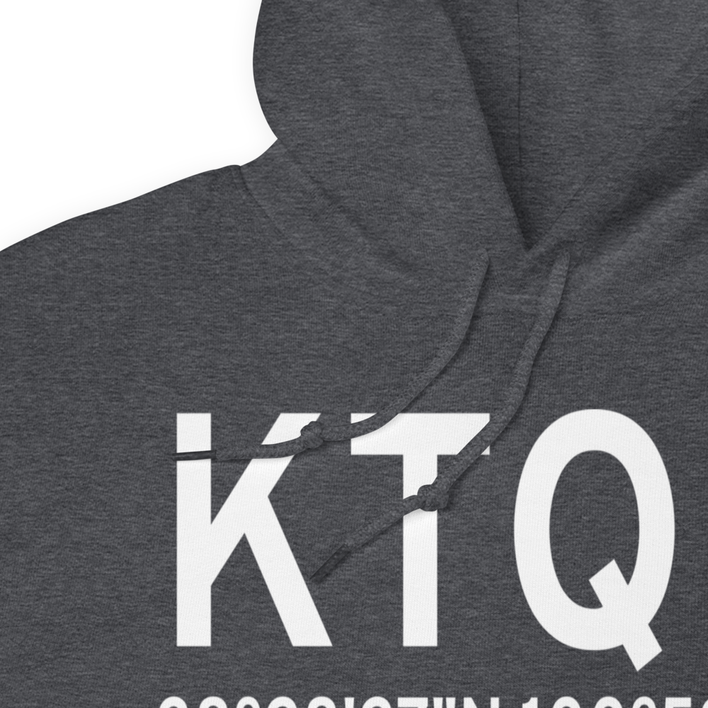 Scott City Municipal Airport (KTQK) ICAO Hoodie Sweatshirt 