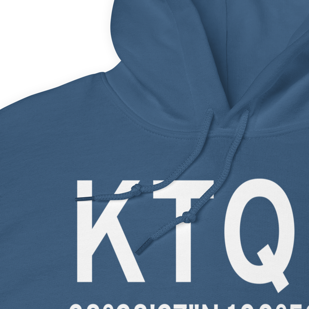 Scott City Municipal Airport (KTQK) ICAO Hoodie Sweatshirt 