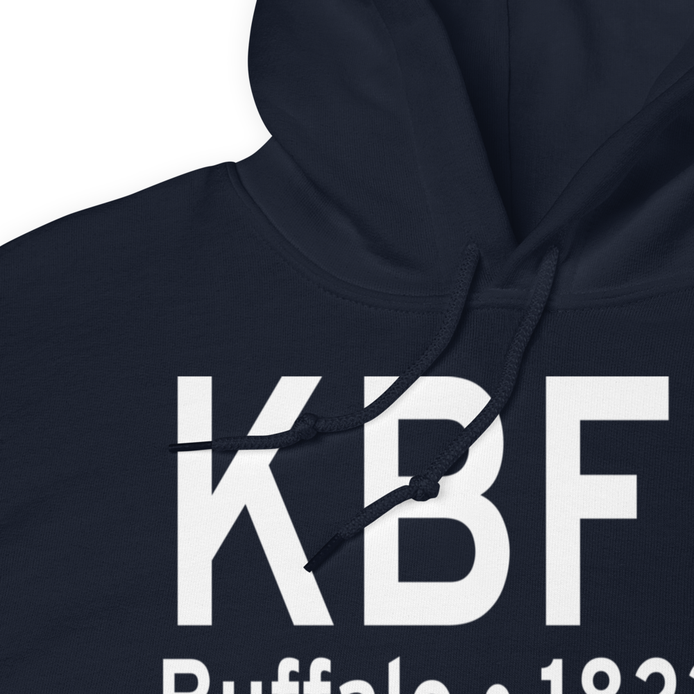Buffalo Municipal Airport (KBFK) ICAO Hoodie Sweatshirt 