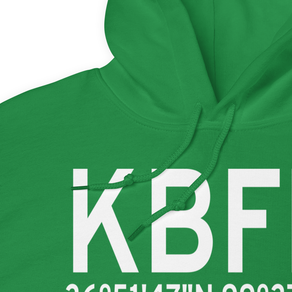 Buffalo Municipal Airport (KBFK) ICAO Hoodie Sweatshirt 