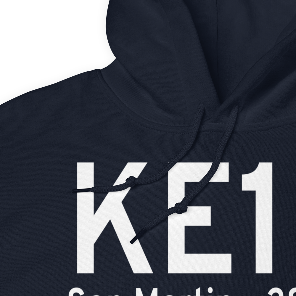 San Martin Airport (KE16) ICAO Hoodie Sweatshirt 