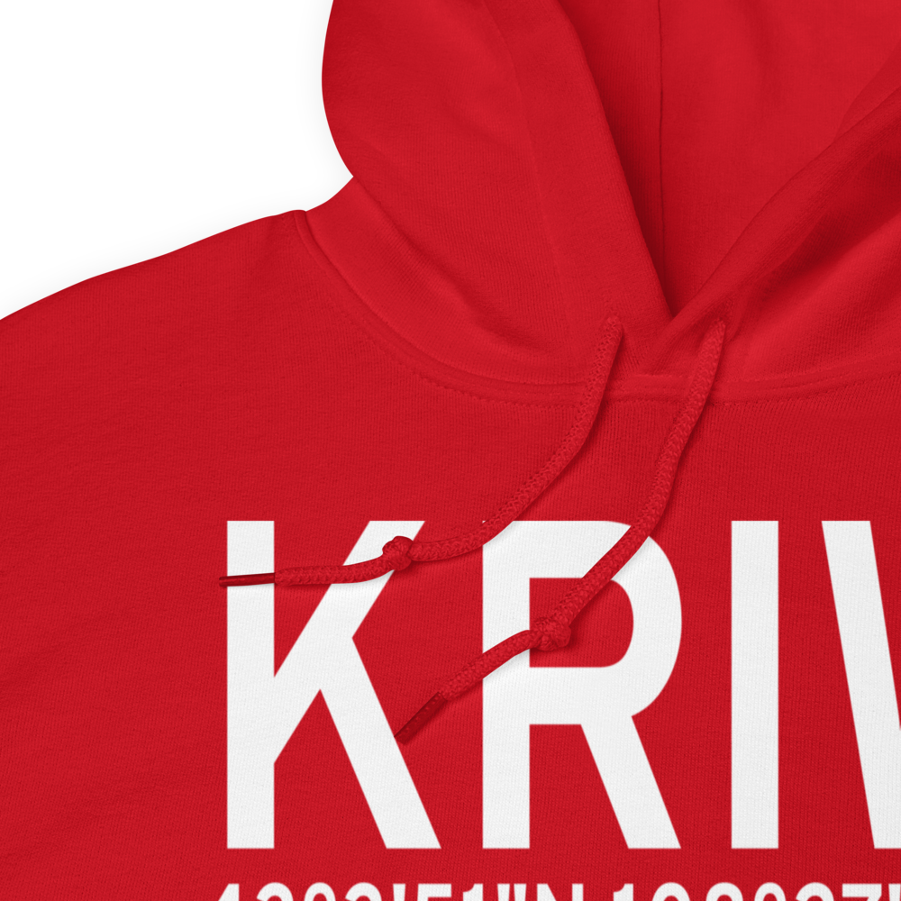 Riverton Regional Airport (KRIW) ICAO Hoodie Sweatshirt 