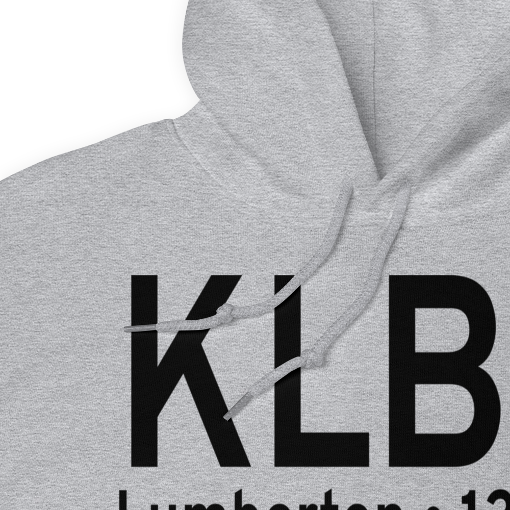 Lumberton Regional Airport (KLBT) ICAO Hoodie Sweatshirt 
