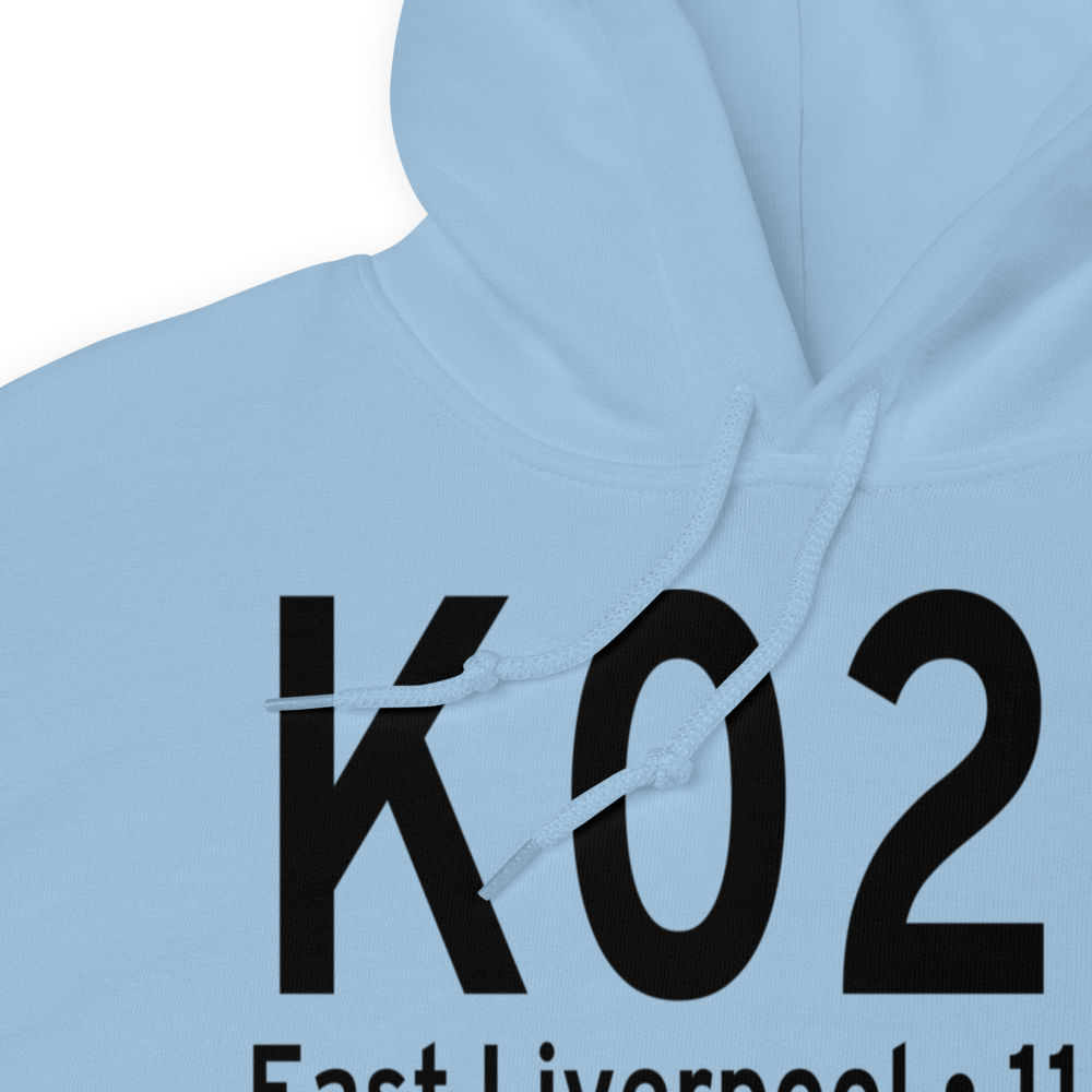 Columbiana County Airport (K02G) ICAO Hoodie Sweatshirt 