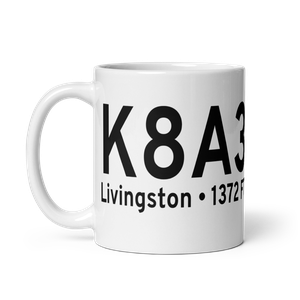 Livingston Municipal Airport (K8A3) ICAO Mug