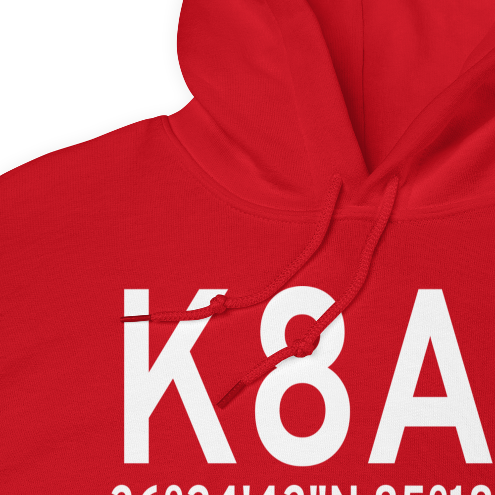 Livingston Municipal Airport (K8A3) ICAO Hoodie Sweatshirt 