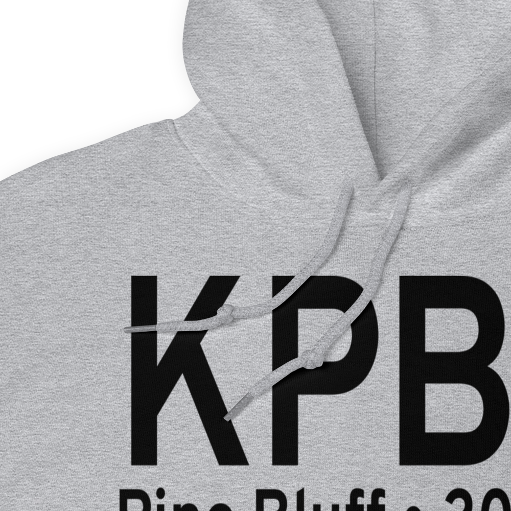 Pine Bluff Regional Airport, Grider Field (KPBF) ICAO Hoodie Sweatshirt 