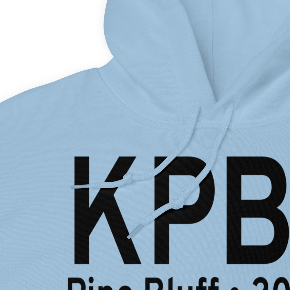 Pine Bluff Regional Airport, Grider Field (KPBF) ICAO Hoodie Sweatshirt 