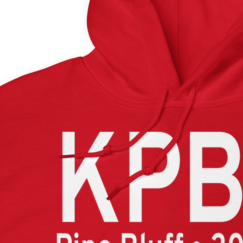 Pine Bluff Regional Airport, Grider Field (KPBF) ICAO Hoodie Sweatshirt 