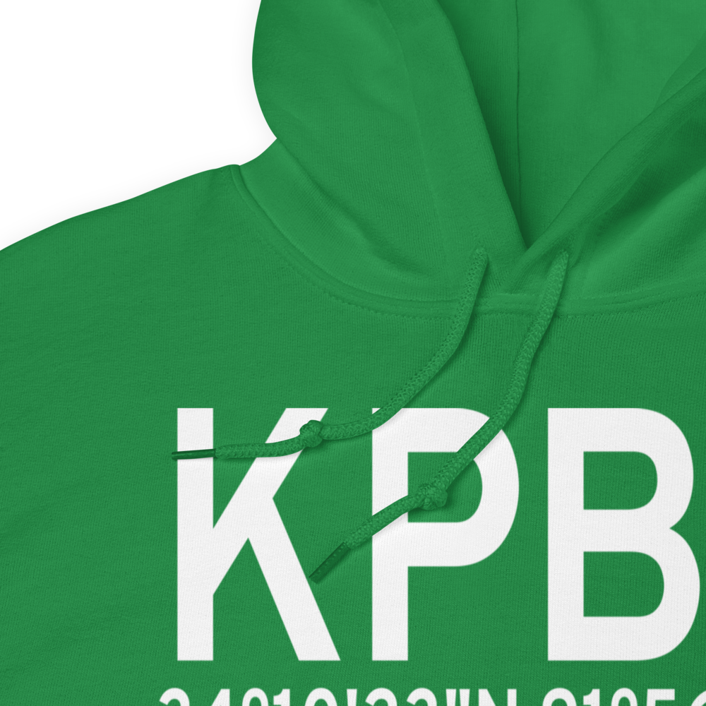 Pine Bluff Regional Airport, Grider Field (KPBF) ICAO Hoodie Sweatshirt 