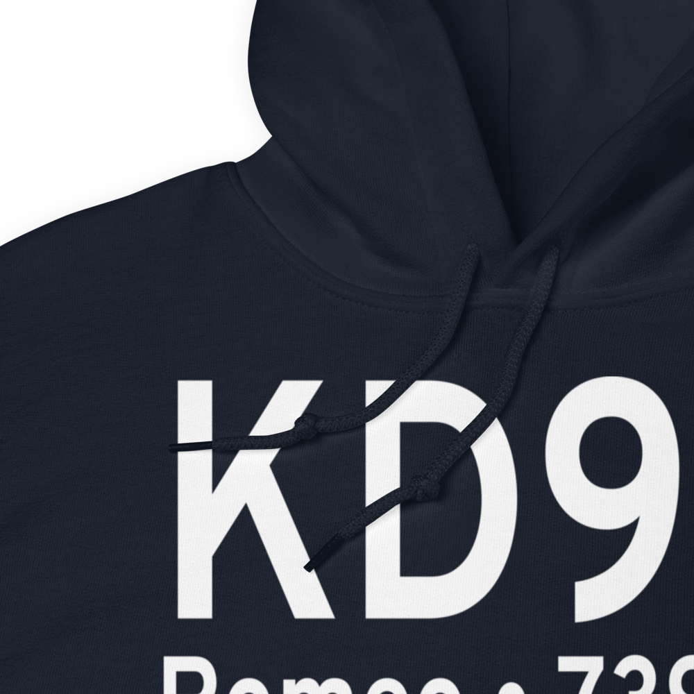 Romeo State Airport (KD98) ICAO Hoodie Sweatshirt 