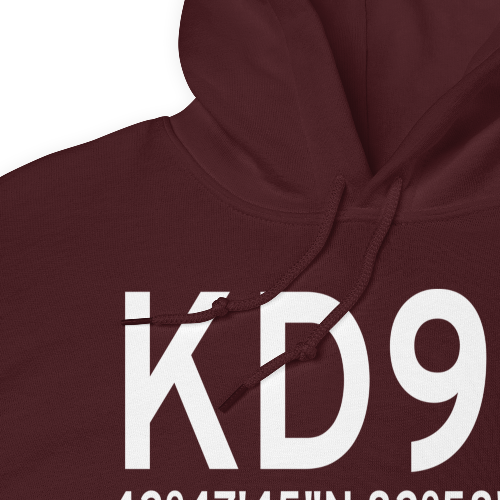 Romeo State Airport (KD98) ICAO Hoodie Sweatshirt 