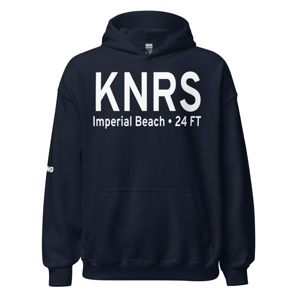 Naval Outlying Field Imperial Beach (Ream Field) (KNRS) ICAO Hoodie Sweatshirt 