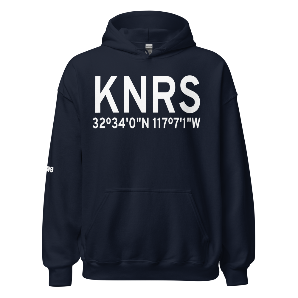 Naval Outlying Field Imperial Beach (Ream Field) (KNRS) ICAO Hoodie Sweatshirt 