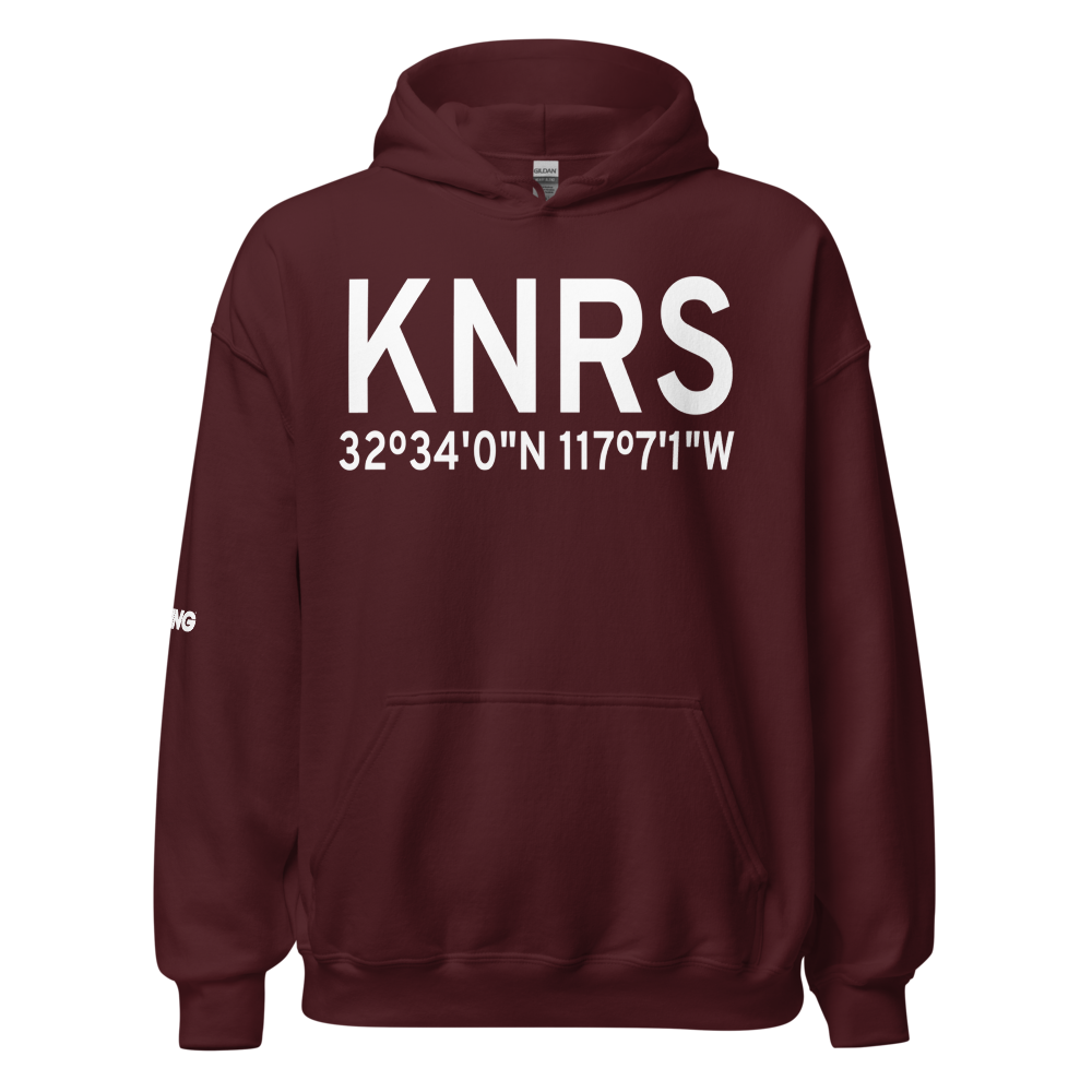Naval Outlying Field Imperial Beach (Ream Field) (KNRS) ICAO Hoodie Sweatshirt 