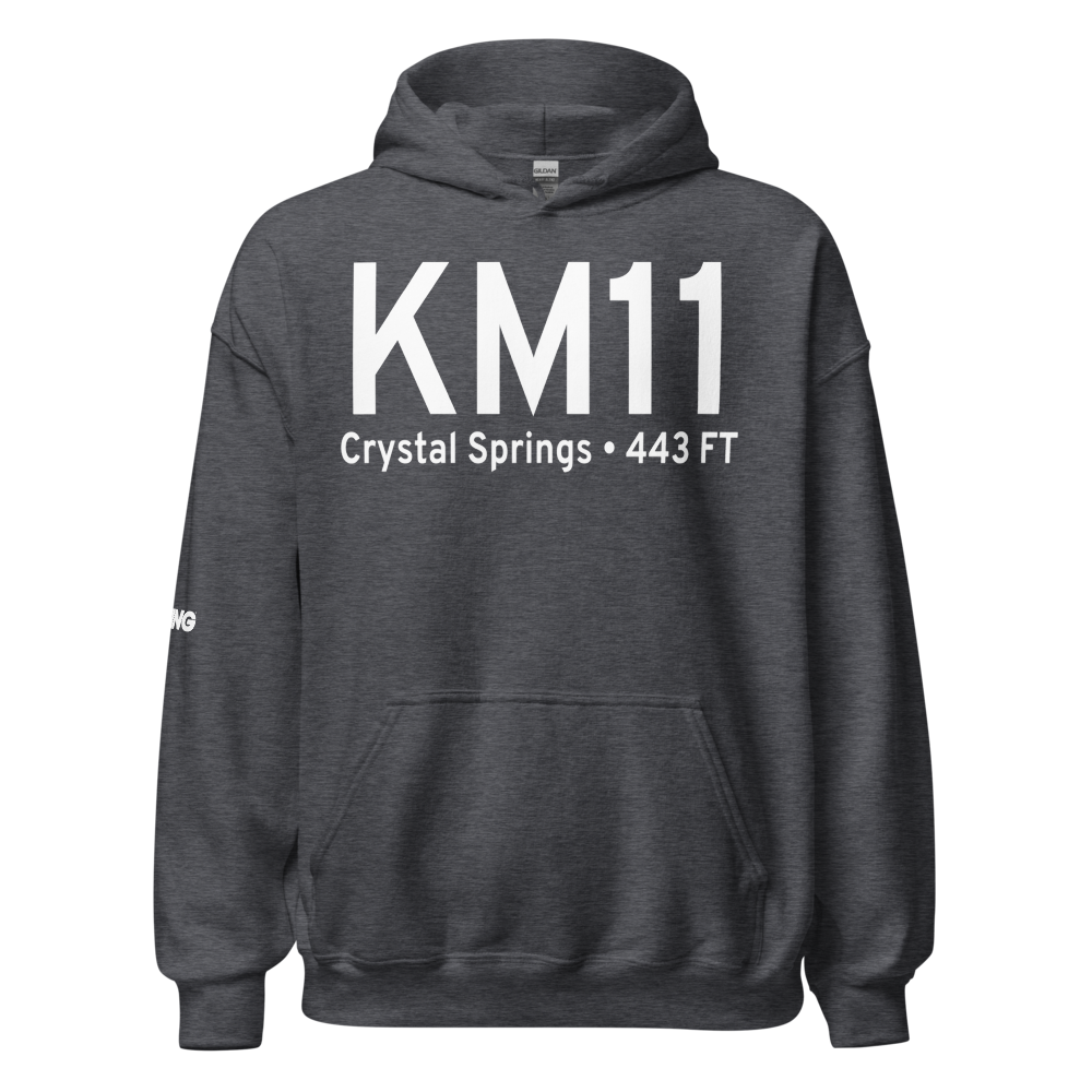 Copiah County Airport (KM11) ICAO Hoodie Sweatshirt 