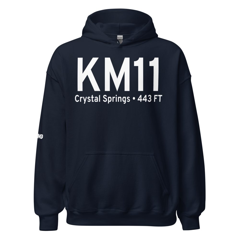 Copiah County Airport (KM11) ICAO Hoodie Sweatshirt 