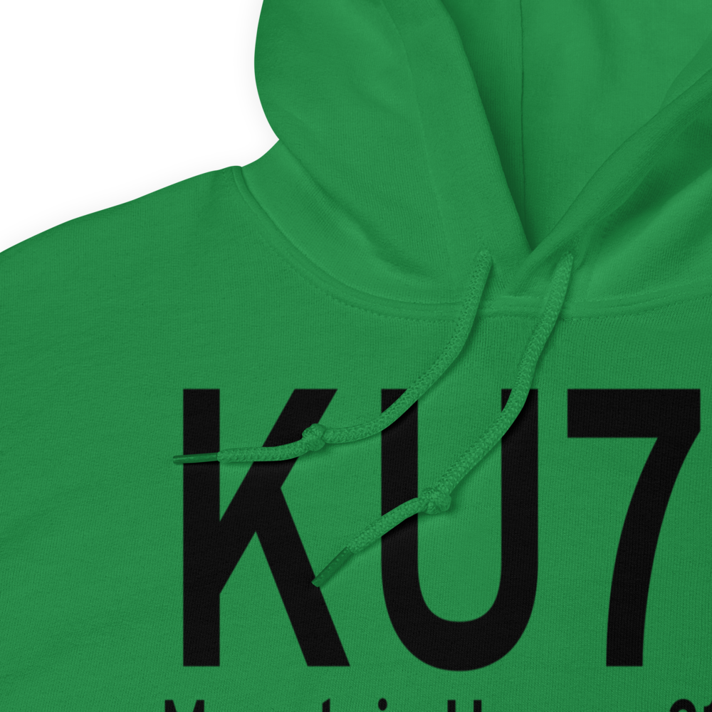 Mountain Home Municipal Airport (KU76) ICAO Hoodie Sweatshirt 