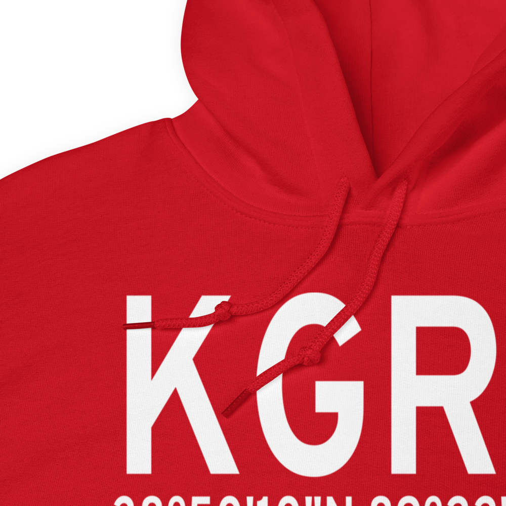 Greenville Airport (KGRE) ICAO Hoodie Sweatshirt 