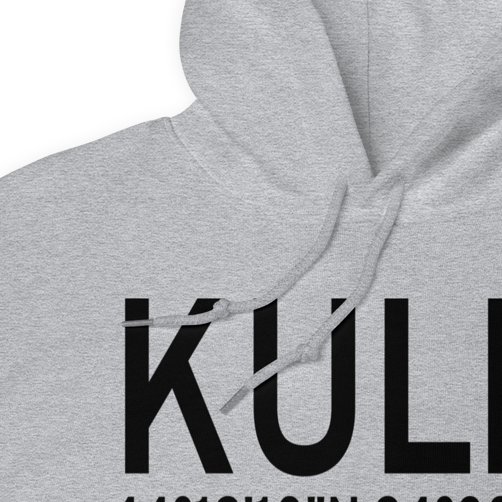 New Ulm Municipal Airport (KULM) ICAO Hoodie Sweatshirt 