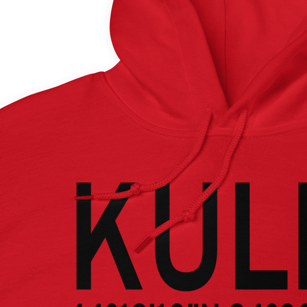 New Ulm Municipal Airport (KULM) ICAO Hoodie Sweatshirt 