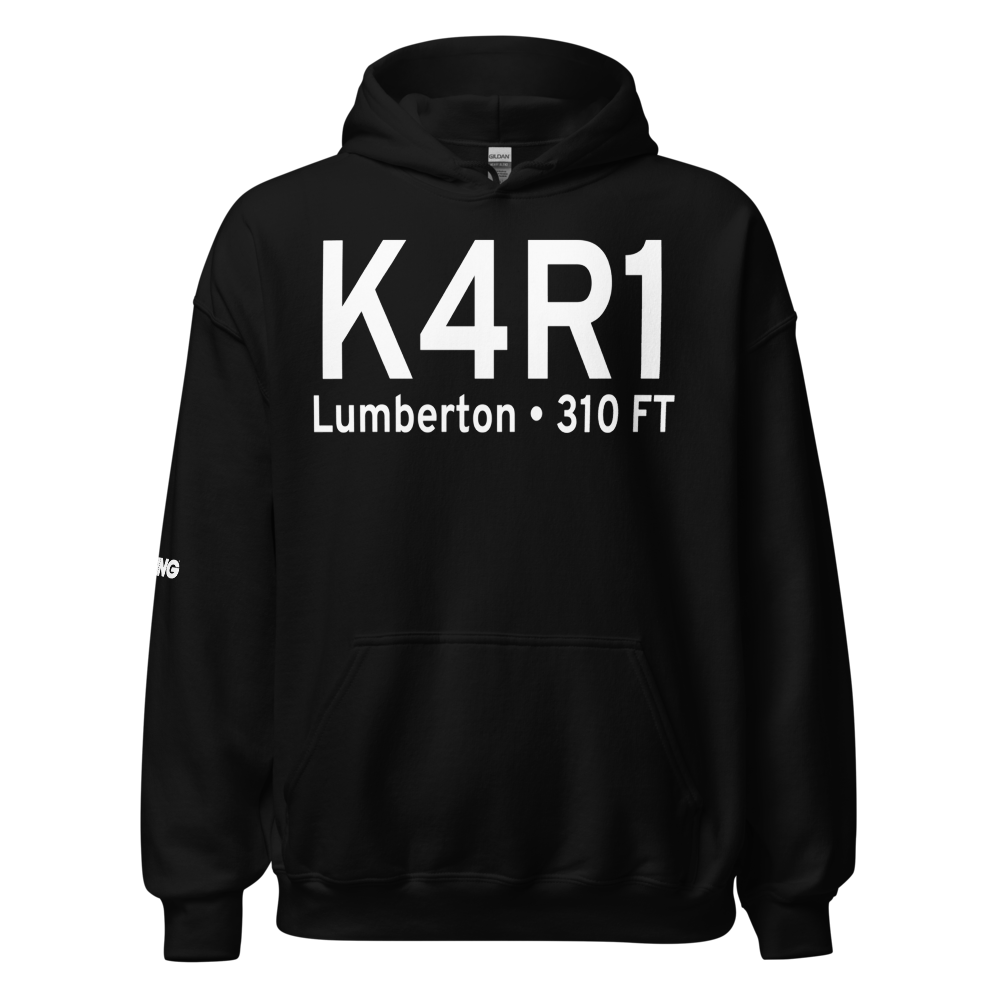 I H Bass Jr Memorial Airport (K4R1) ICAO Hoodie Sweatshirt 