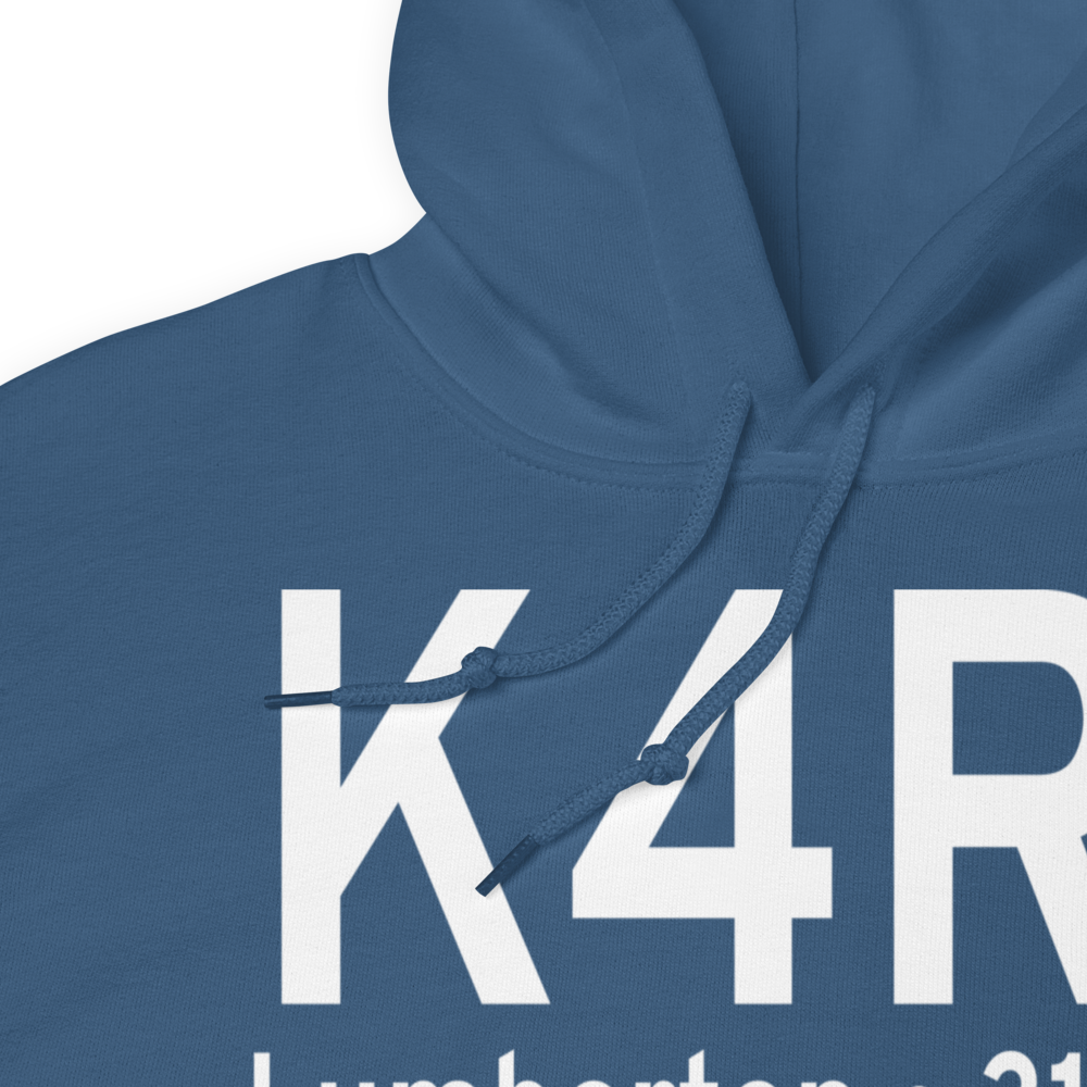 I H Bass Jr Memorial Airport (K4R1) ICAO Hoodie Sweatshirt 