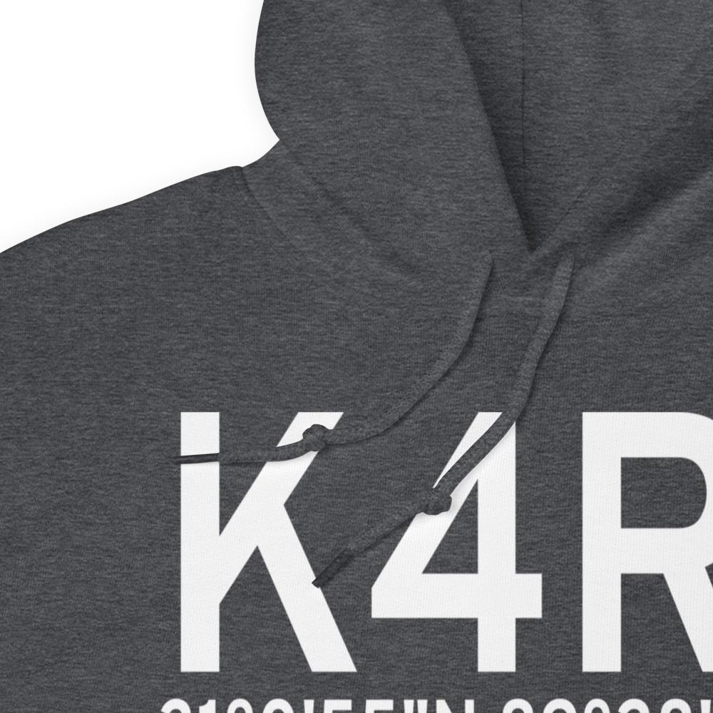 I H Bass Jr Memorial Airport (K4R1) ICAO Hoodie Sweatshirt 