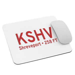 Shreveport Regional Airport (KSHV) ICAO  Mouse Pad