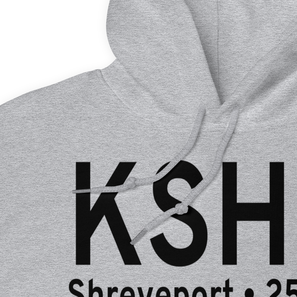 Shreveport Regional Airport (KSHV) ICAO Hoodie Sweatshirt 