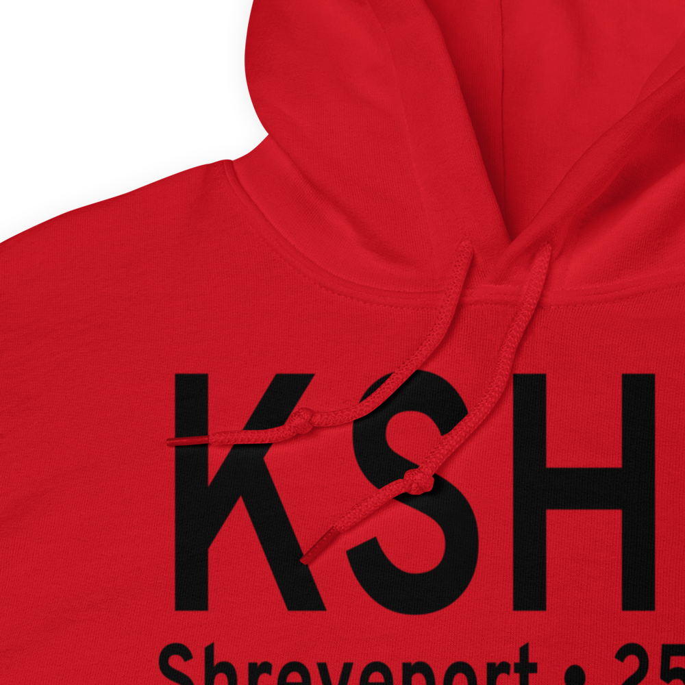 Shreveport Regional Airport (KSHV) ICAO Hoodie Sweatshirt 