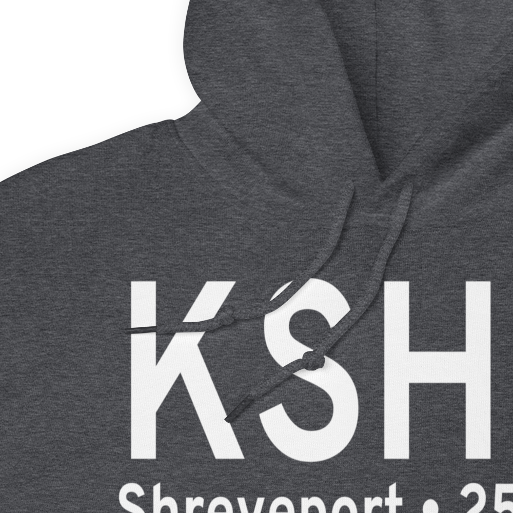 Shreveport Regional Airport (KSHV) ICAO Hoodie Sweatshirt 