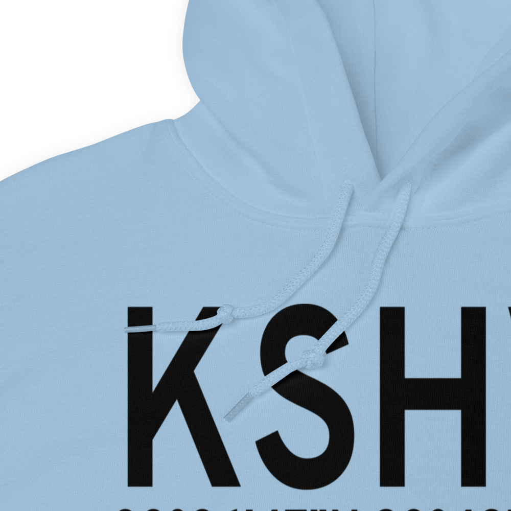 Shreveport Regional Airport (KSHV) ICAO Hoodie Sweatshirt 