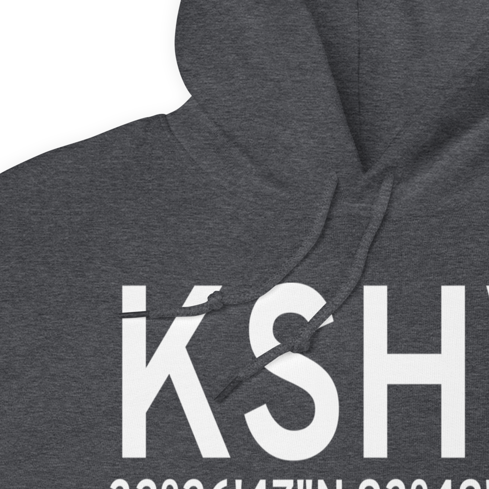 Shreveport Regional Airport (KSHV) ICAO Hoodie Sweatshirt 