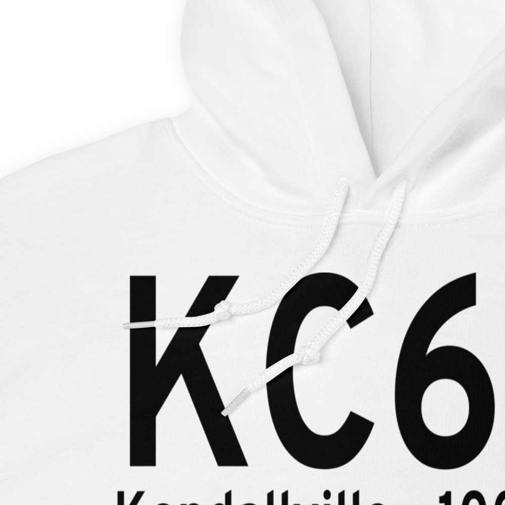 Kendallville Municipal Airport (KC62) ICAO Hoodie Sweatshirt 