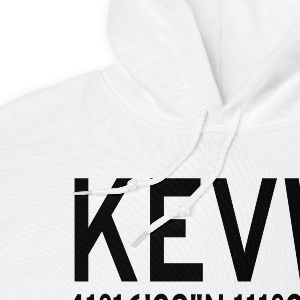 Evanston-Uinta County Airport-Burns Field (KEVW) ICAO Hoodie Sweatshirt 