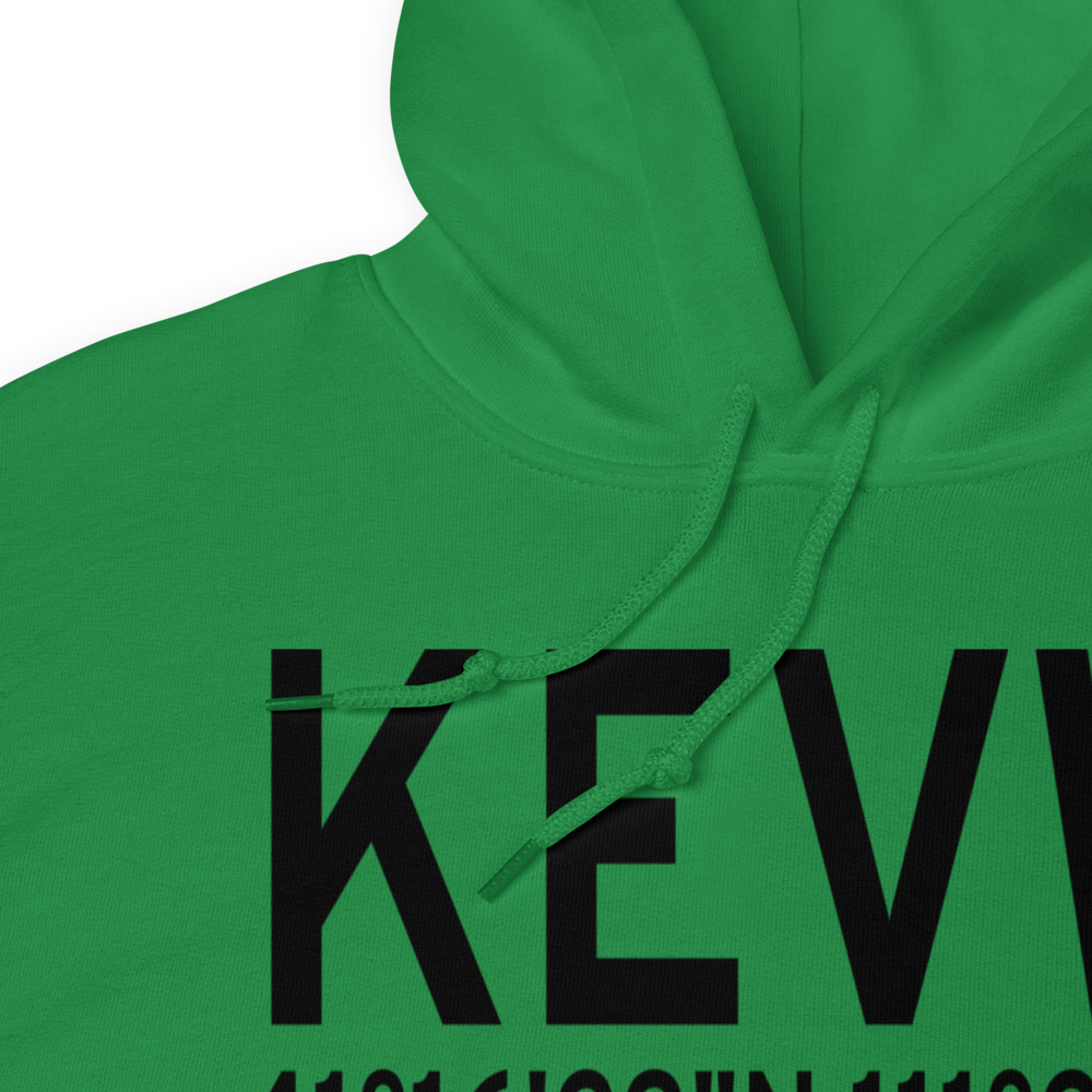 Evanston-Uinta County Airport-Burns Field (KEVW) ICAO Hoodie Sweatshirt 