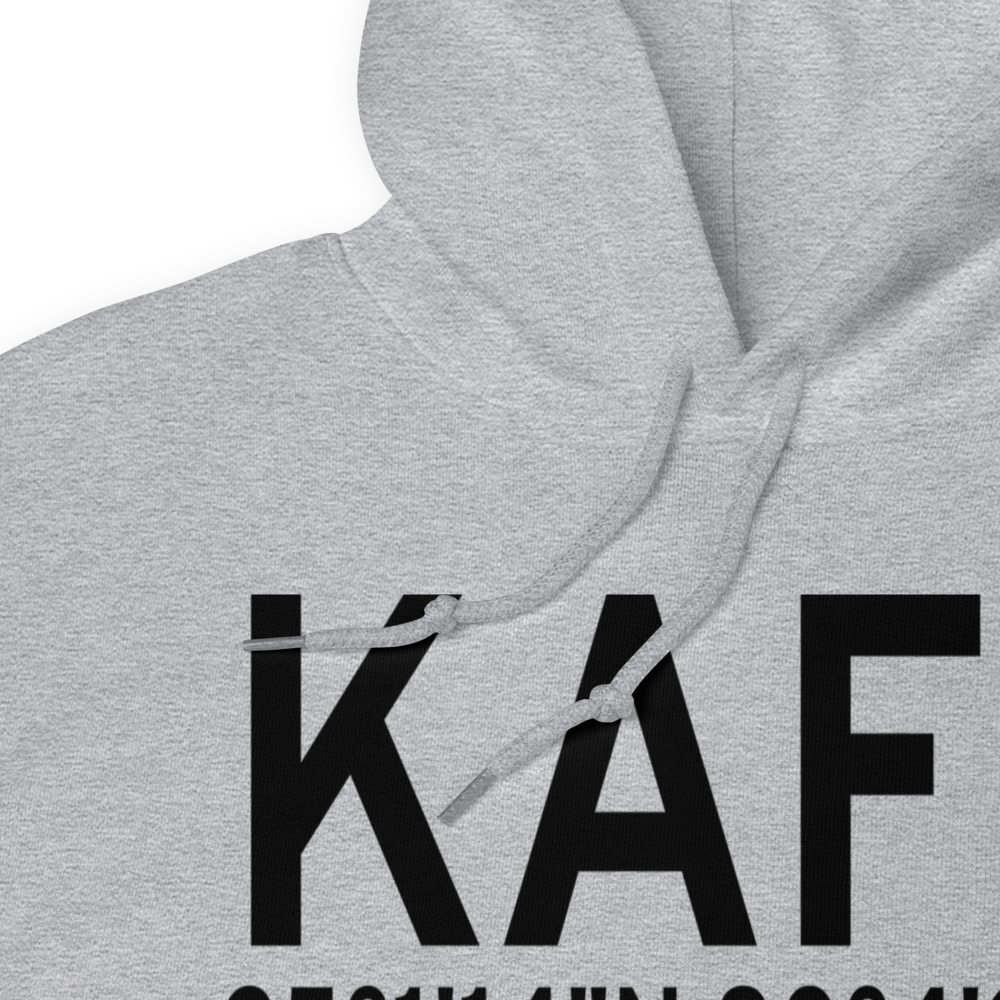 Anson County Airport - Jeff Cloud Field (KAFP) ICAO Hoodie Sweatshirt 